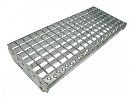 Ступени из решетчатого настила для сооружения крыльца